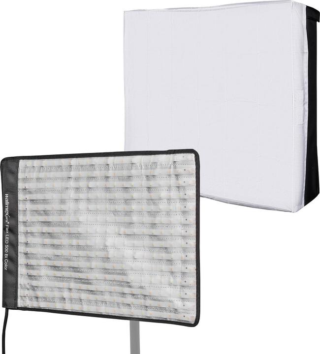 Produktbild Walimex pro Flex LED 500 Bi Color Leuchtmatte inkl. Softbox 50W Flächenleuchte (Flächenleuchte)