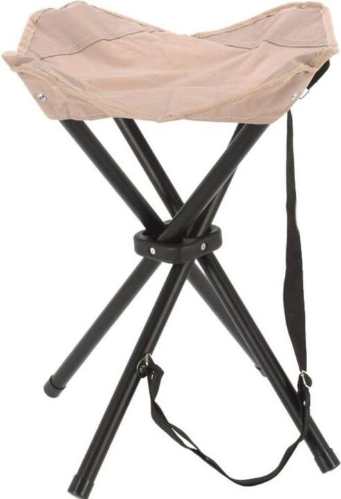 Actual product image Redcliffs Krzesełko Wędkarskie Turystyczne Taborek Składany 33x33x40cm Kremowe