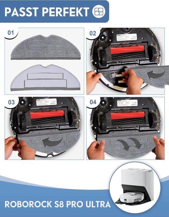 Produktbild ‎NatuVort 22-teiliges Ersatzteilset für S8 Pro Ultra