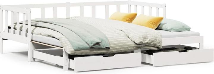 Produktbild vidaXL ausziehbares Tagesbett (90 x 200 cm)