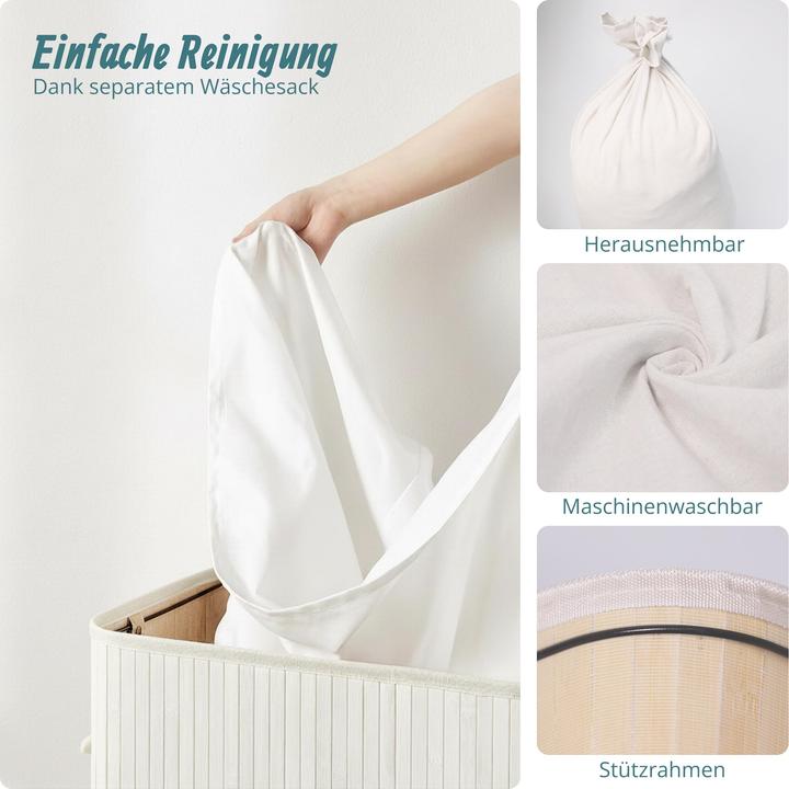 Actual product image Relaxdays Laundry bin (150 l)