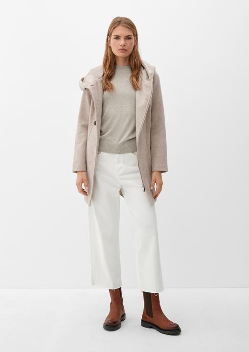 Produktbild s.Oliver Strickpullover Pullover aus Viskose und Baumwolle (44)