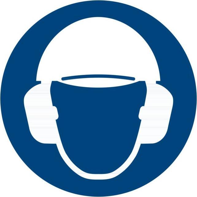 Produktbild Gebotszeichen Gehör- und Kopfschutz benutzen