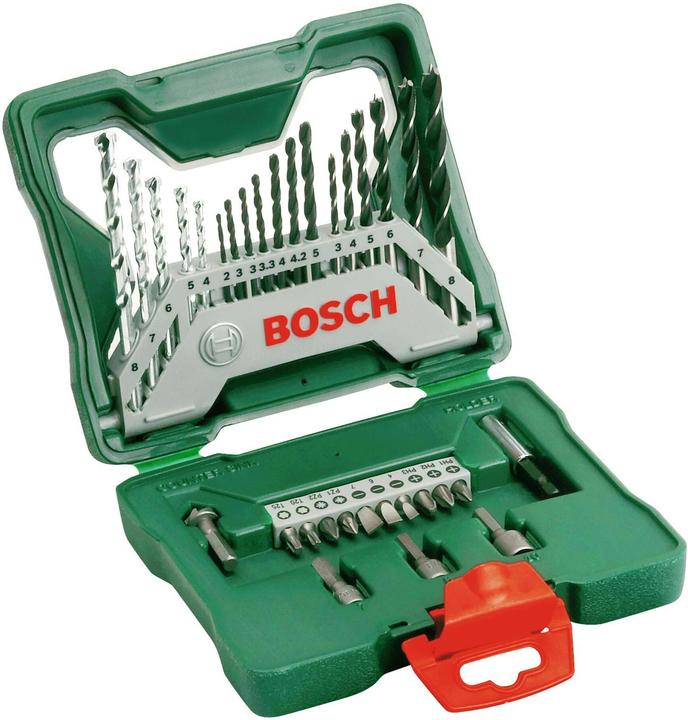 Actual product image Bosch Zubehör X - Line drill - and bit set (2 mm, 3 mm, 4 mm, 5 mm, 6 mm, 7 mm, 8 mm)