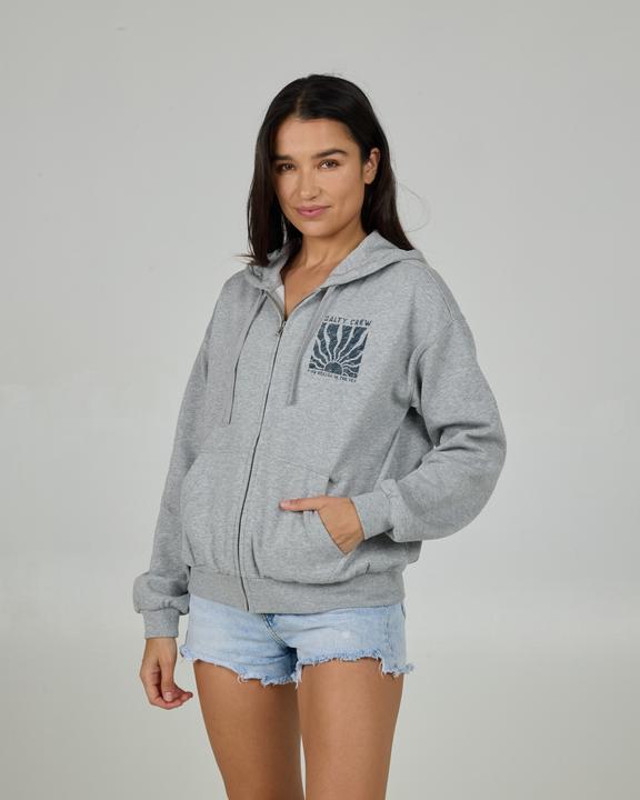 Actual product image Salty Crew Perfect Set Zip Hoody (S)