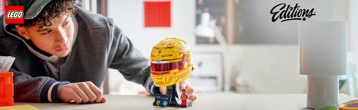 Productafbeelding LEGO Scuderia Ferrari HP Lewis Hamilton Helm (43022, LEGO Edities)