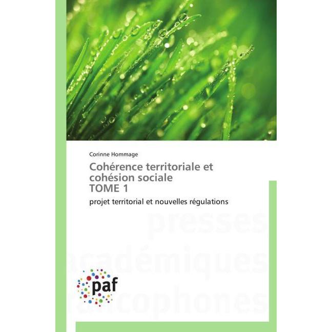 Cohérence territoriale et cohésion sociale, Fachbücher von Corinne Hommage