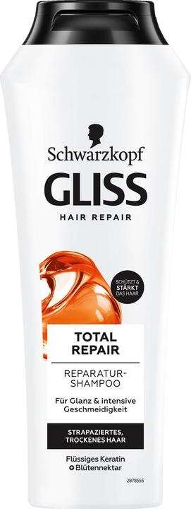Actual product image Gliss Total Repair Shampoo (250 ml, Liquid shampoo)