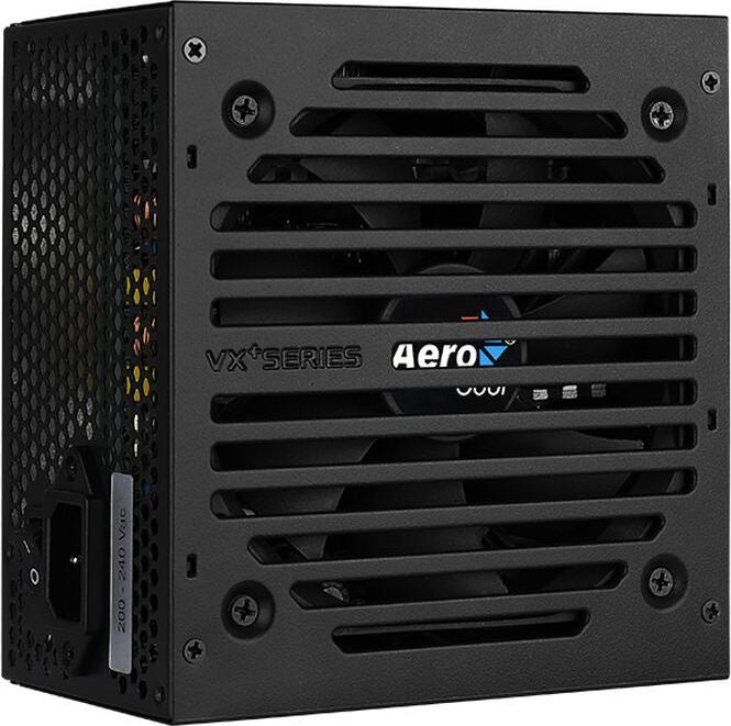 Actual product image AeroCool VX PLUS 600 Power Supply 600 W 20+4 pin ATX ATX Black (600 W)