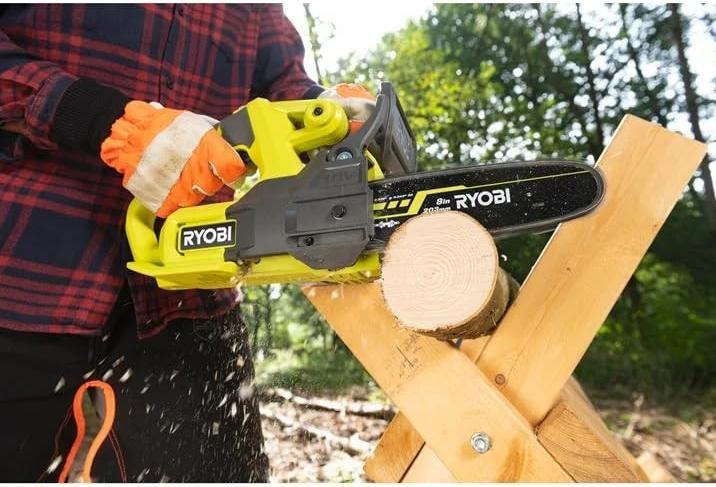 Actual product image Ryobi One+ RY18CS20A-125 (Battery chain saw)