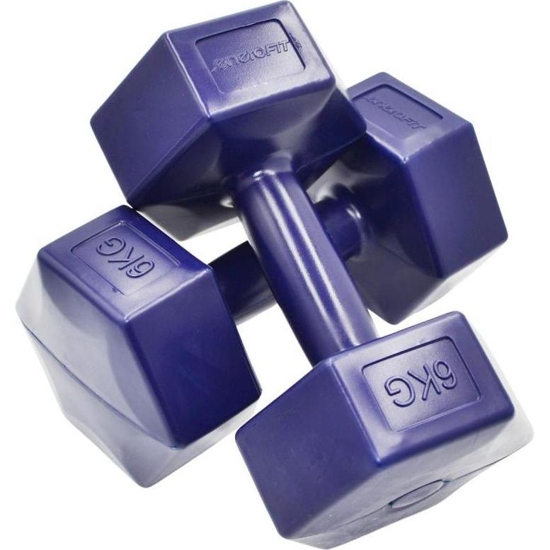 Enero Zestaw Hantli Kompozytowych 2x6 kg Fit (2 x 6 kg) (65350607)