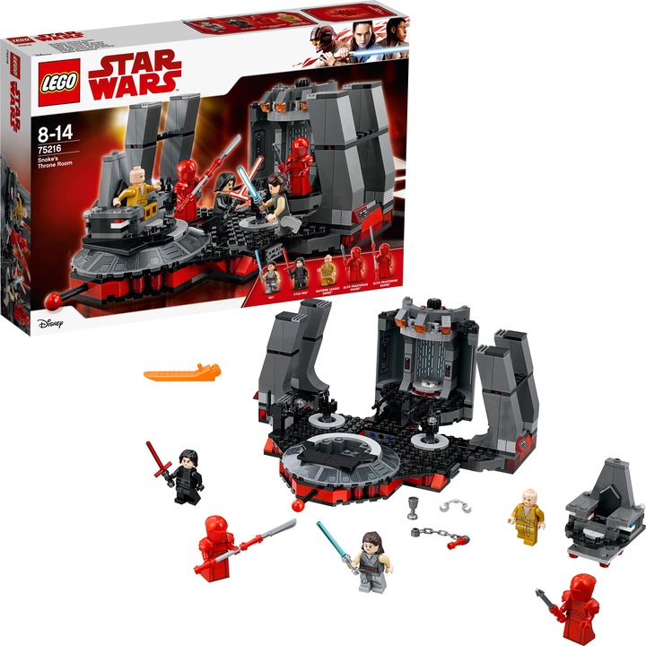 Actual product image LEGO Snokes Throne Room (75216, LEGO Star Wars)