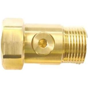 JCH, Rohrverbindungstechnik, Udligningsstykke 1' x 60mm - DN20, med 2 propper. type 2297