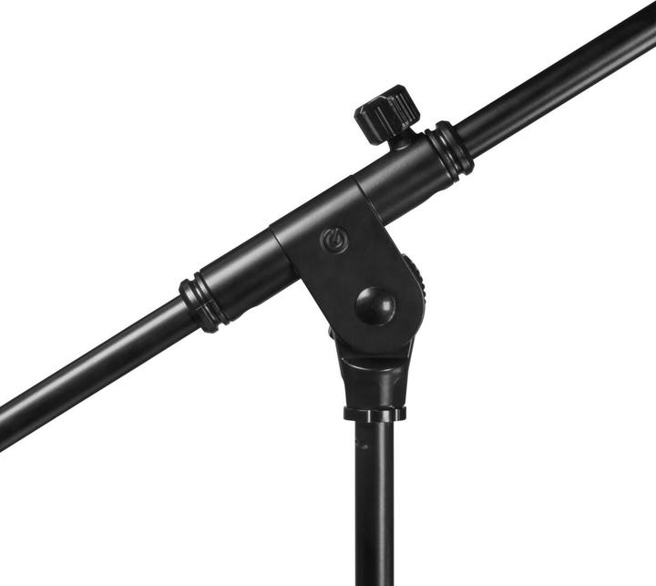 Actual product image Gravity TMS 2222 - Touring Microphone Stand, short, with plate base and 2-point extension boom