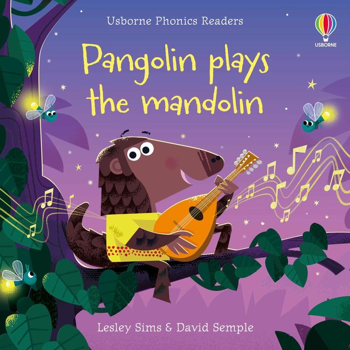 Produktbild Sims:Pangolin plays mandolin (Englisch, David Semple, Lesley Sims, 2023)