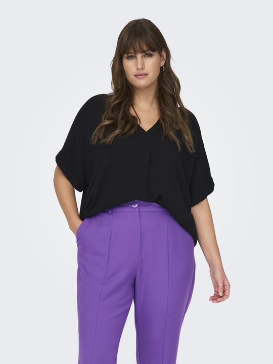 Immagine prodotto Only Top curvy con scollo a V in viscosa (44)