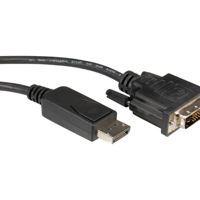 Thumbnail - Roline DisplayPort — DVI (1 m, DisplayPort, DVI), Video Kabel