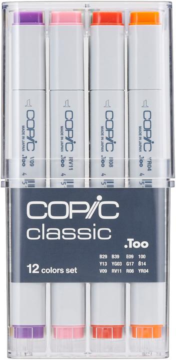 Actual product image Copic Classic (12x)