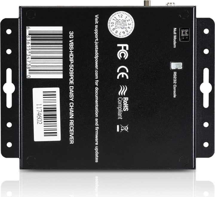 Image du produit Just Add Power IP Receiver VBS-HDIP-509POE HDMI, PoE, Daisy-Chain, 4K