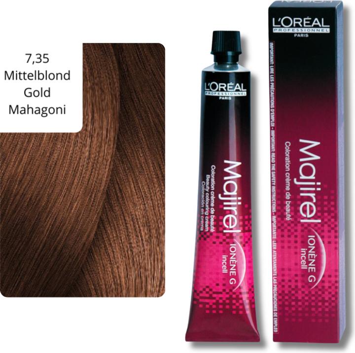 Image du produit L'Oréal Professionnel Majirel (7,35 blonde moyenne blonde or acajou acajou)