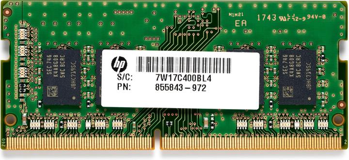 Image du produit HP Mémoire 8 Go DDR4-2666MHz SO-DIMM nECC (1 x 8GB, 2666 MHz, RAM DDR4, SO-DIMM)
