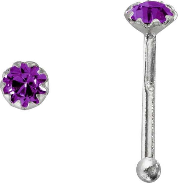 Produktbild Bijouteria Nasenpiercing (Kristall, Silber 925)
