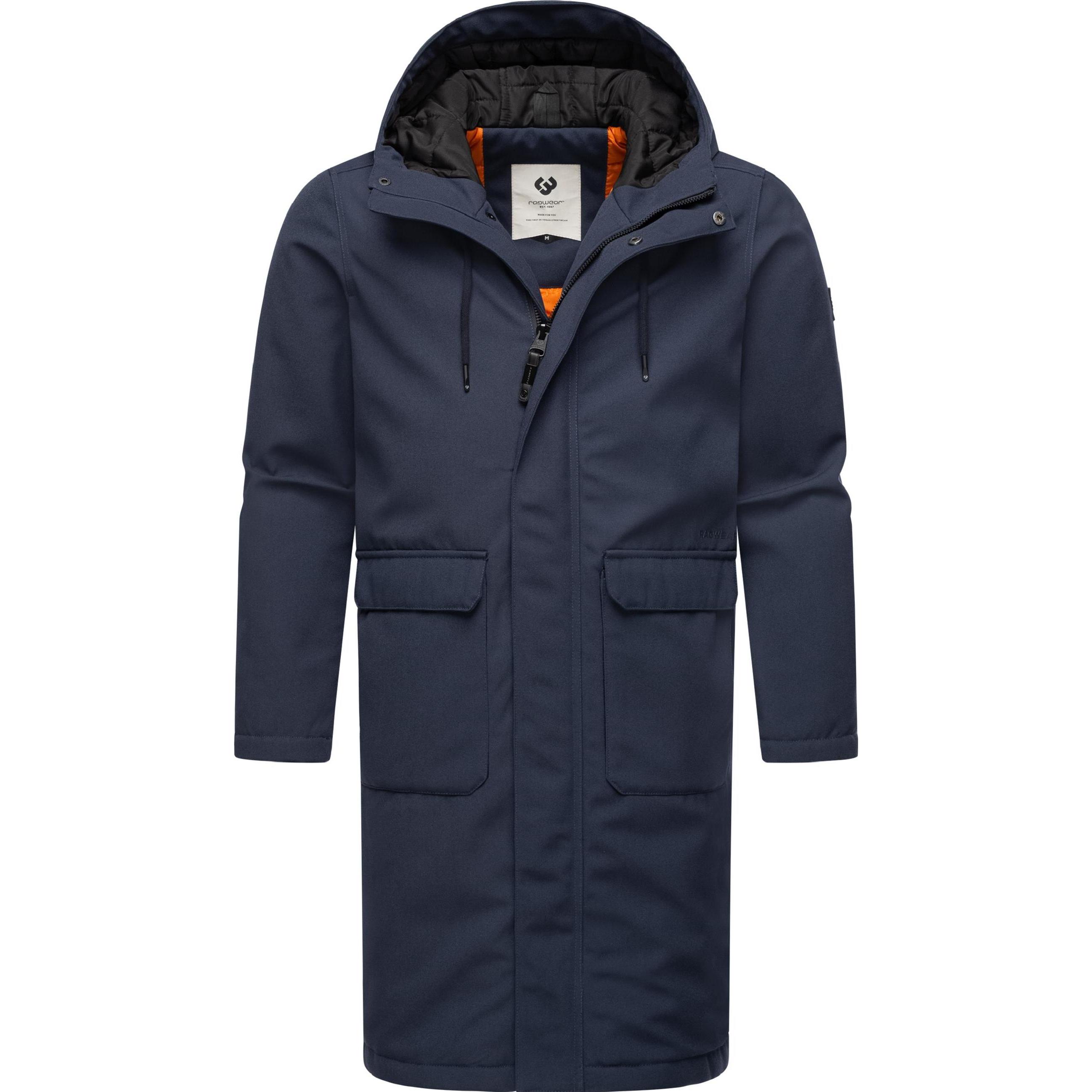 Ragwear, Herren, Jacke, Mr Them Long (M), Blau, M