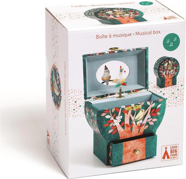 Image du produit Djeco Boîte à musique oiseau