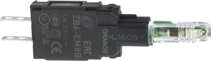 Produktbild Schneider Electric Leuchtmeldergehäuse 230/240V orange