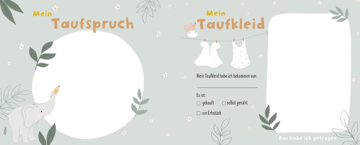 Produktbild Eintragalbum Meine Taufe - rosa