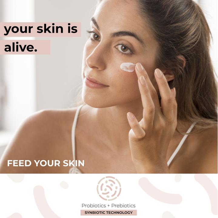 Actual product image Naturalmila Feuchtigkeitsspendende Gesichtscreme mit Probiotika