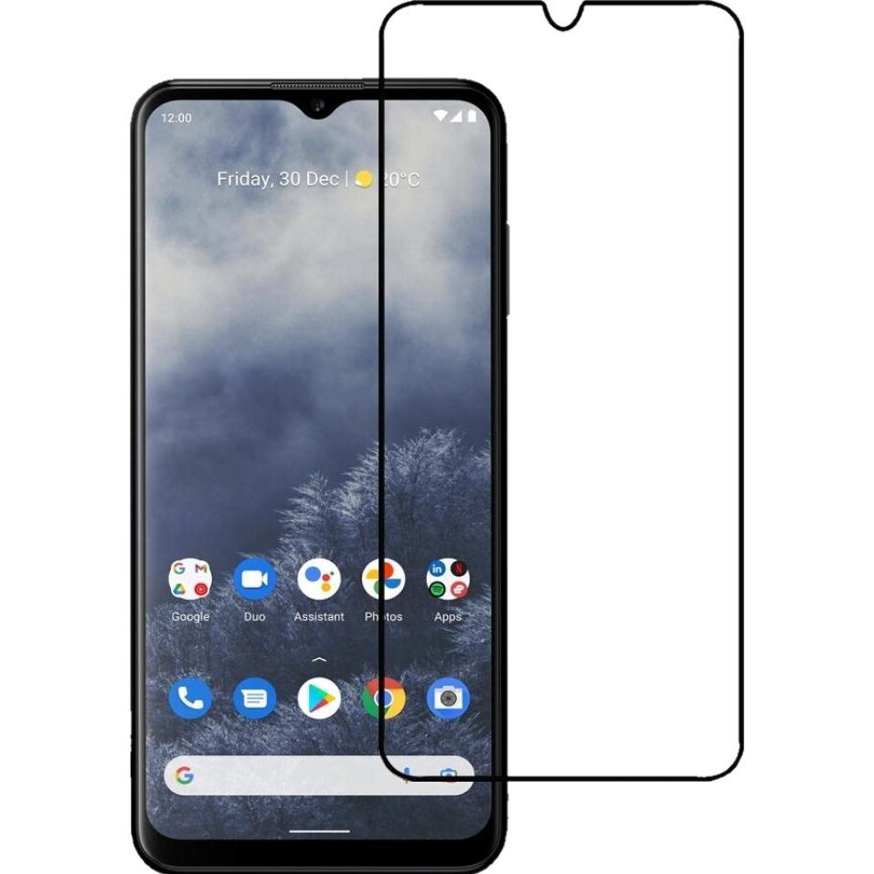 Screenguard Nokia G60 5G Full Screen Panzerglas Schutzfolie 2.5D 9H (1 Stück, Nokia G60 5G), Smartphone Schutzfolie, Sch...