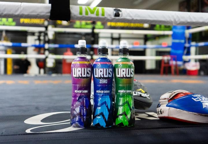 Actual product image Urus Power Drink Acai - Black Grape Box (24 x 50 cl)