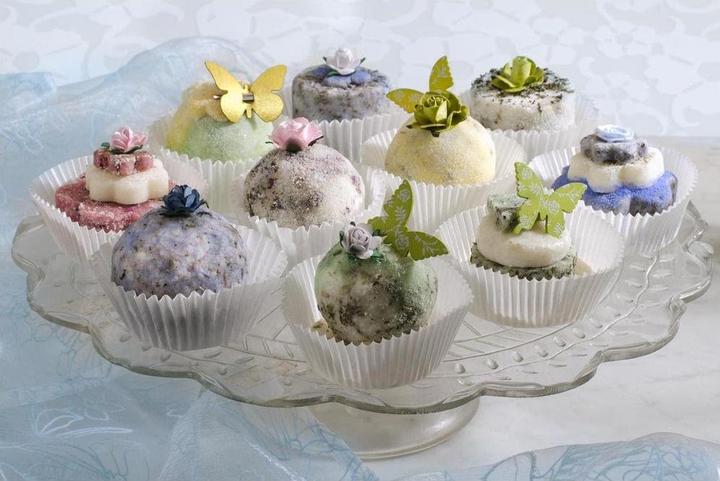 Actual product image Glorex Bath ball bubbling (Bath bombs, 450 g)