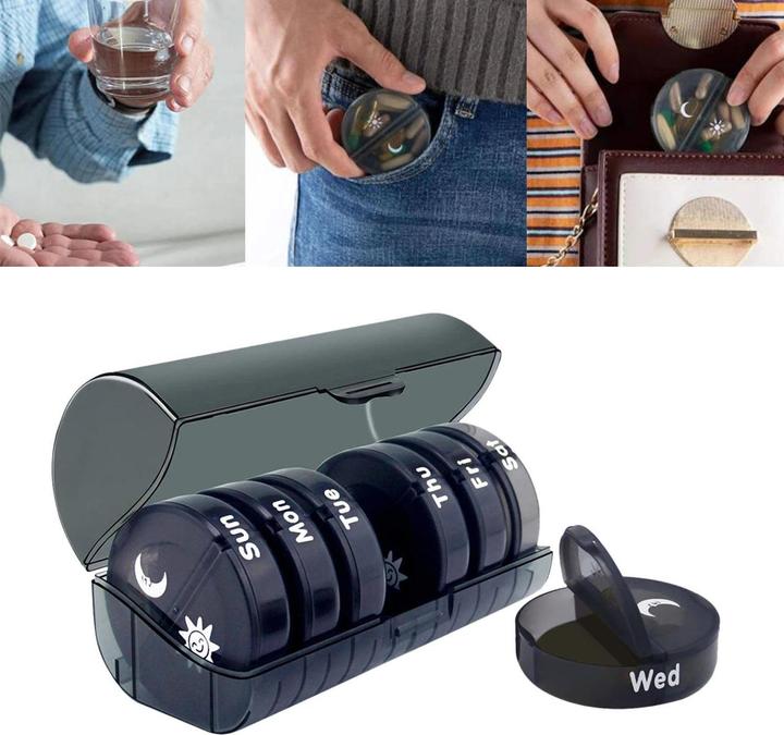 Produktbild JTI Dosis - 7 Tage - schwarz