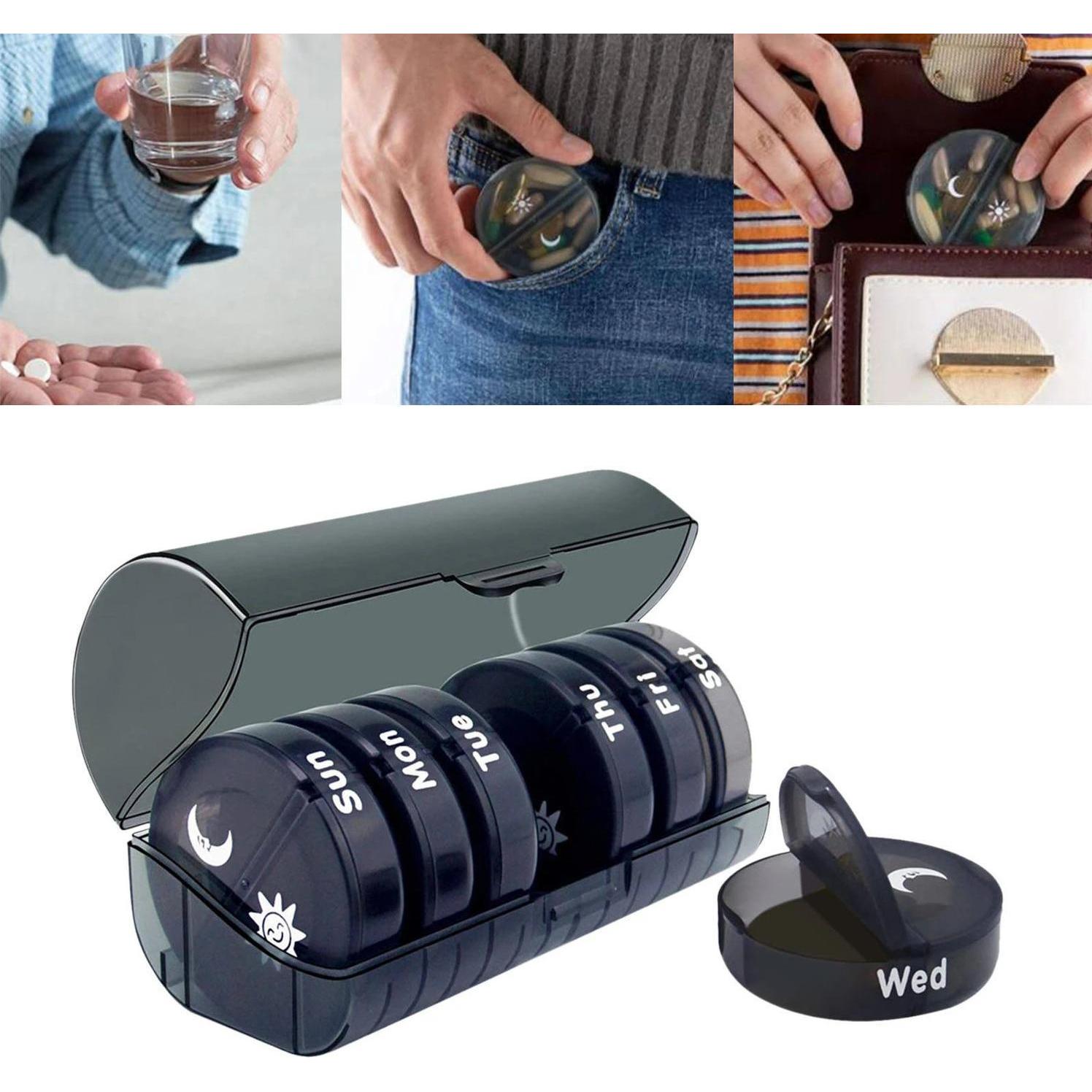 Thumbnail - JTI, Medikamentenbox, Dosis - 7 Tage - schwarz