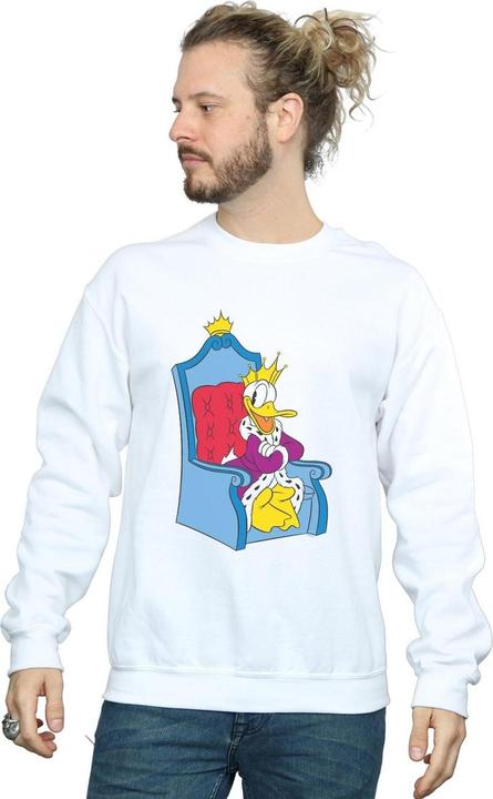 Immagine prodotto Disney Donald Duck King Donald Felpa Uomo (M)