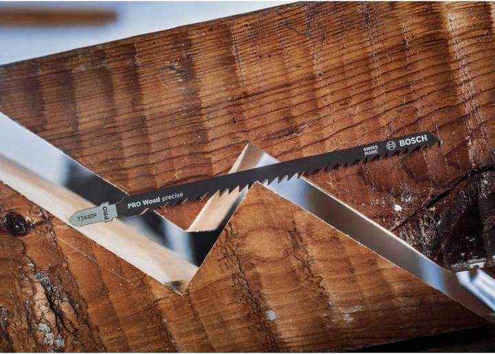Produktbild Bosch Professional Zubehör PRO Wood precise T344DP Stichsägeblatt, 152 mm, 25-tlg.