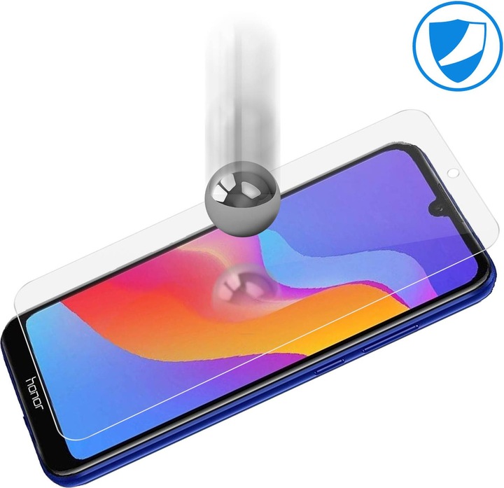 Produktbild Avizar Kristallklare Folie, Glas-Displayschutz (1 Stück, Honor 8A)
