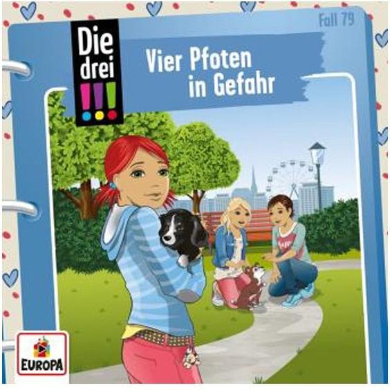 Die drei DREI AUSRUFEZEICHEN 79 - Vier Pfoten in Gefahr, Hörbücher von Mira Sol