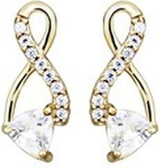 Image du produit JVD - Gold-plated earrings with clear zircons SVLE0751SH8GO00