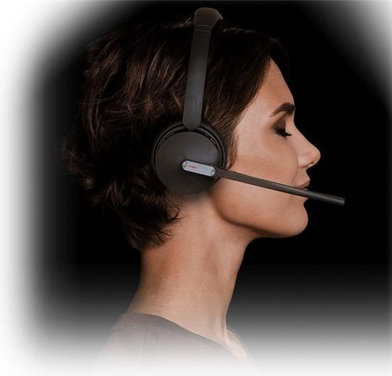 Produktbild Yealink WH64 Hybrid Dual Teams mit Ladestation (Kabellos, USB-A, Microsoft Teams)