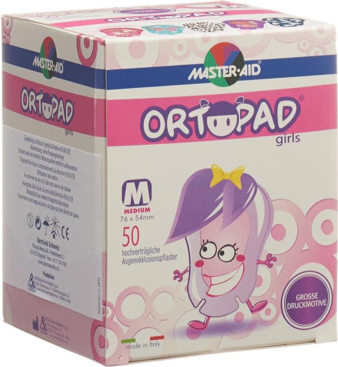 Immagine prodotto Master Aid Occhio Patch Medio Ragazze 50 Pezzi (50x)