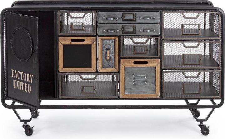 Produktbild zz_ArchivedByPCD_Mutoni Lifestyle Sideboard Liverpool (128 x 33.5 x 78.5 cm)