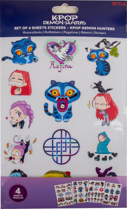 Produktbild GED Kpop Demon Hunter Stickers (4 Sticker)