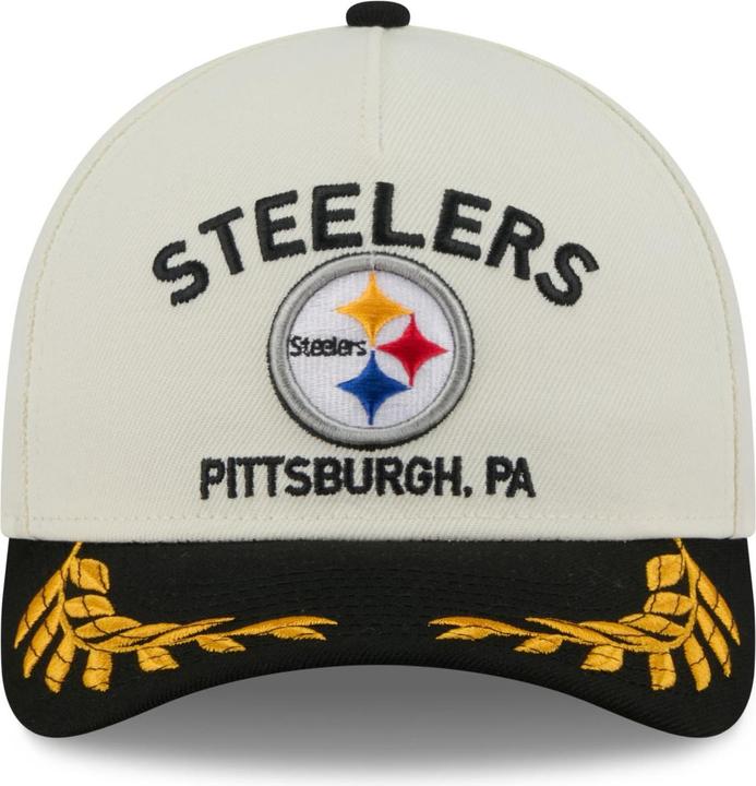 Produktbild New Era 9Forty M-Crown Cap 2025 Draft Pittsburgh Steelers (M)