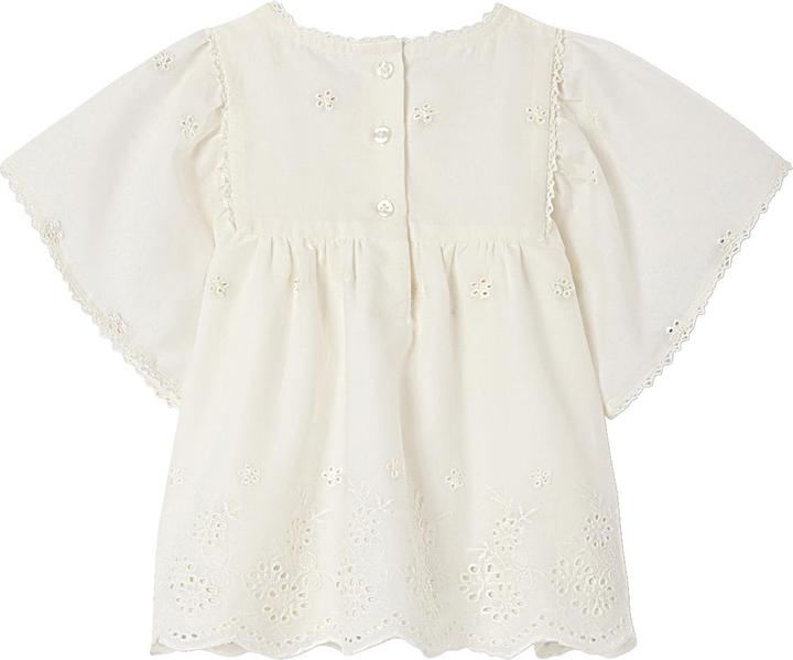 Produktbild Vertbaudet Baby Bluse mit Lochstickereien (68)