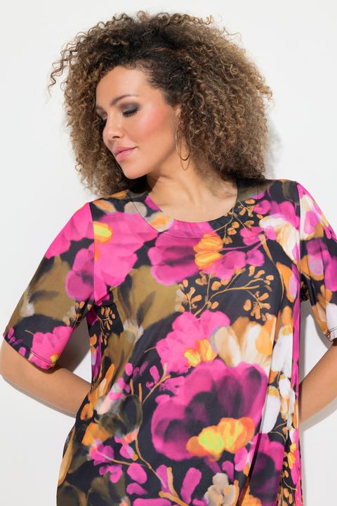 Actual product image Ulla Popken Slinky Shirt, Rundhals (54)