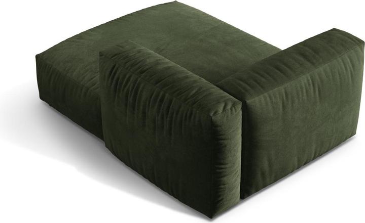 Image du produit Micadoni Chaise longue modulable droite, "Martina", 1 Place, 176x123x75 Fabriqué en Europe (Recamière)