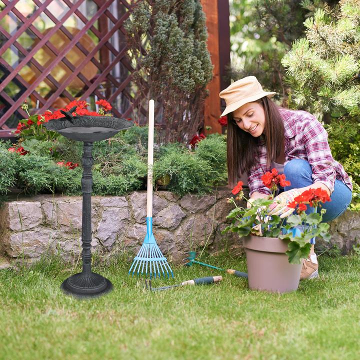 Actual product image Relaxdays Bird bath